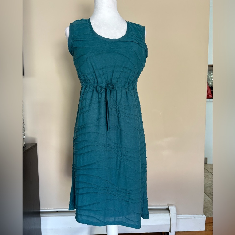 🎾Simply Vera Wang Turquoise Sleeveless Dress